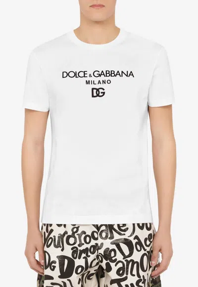 Dolce & Gabbana White Cotton T-shirt