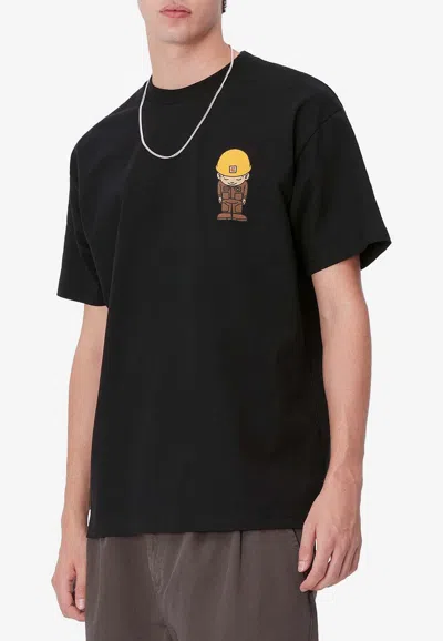 Carhartt Sumimasen Printed T-shirt In Black