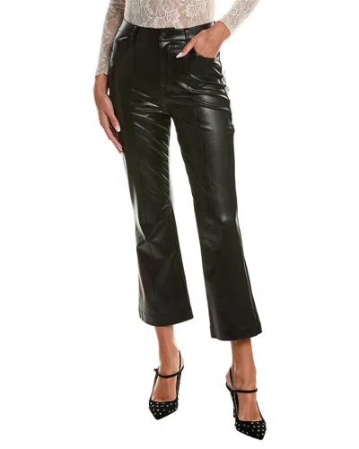 7 For All Mankind High Waist Slim Kick Flare Jean In Black
