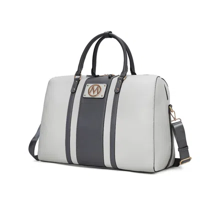 Mkf Collection By Mia K Melissa Duffle Bag By Mia K In White