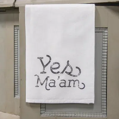 Homegifo *yes Ma'am Dish Towel