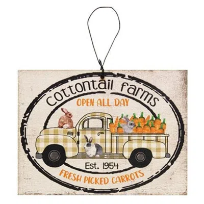 Homegifo Cottontail Farms Truck Ornament