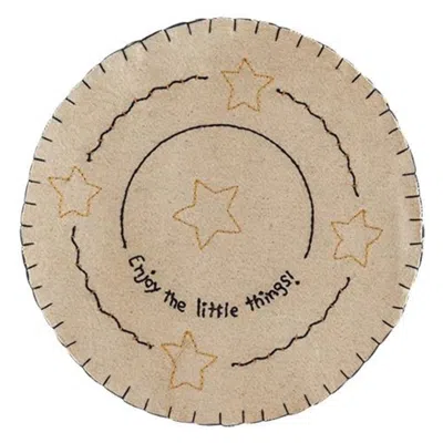 Homegifo Star Candle Mat
