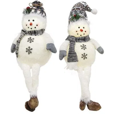 Homegifo Light Up Dangle Leg Snowman 2 Asstd.