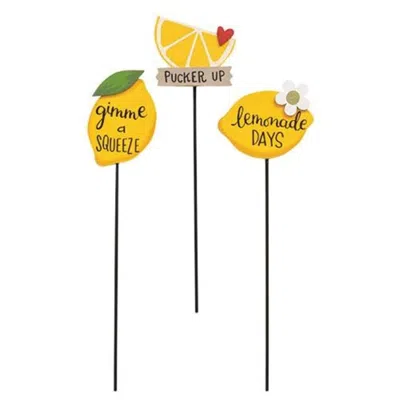 Homegifo Lemon Plant Poke 3 Asstd.