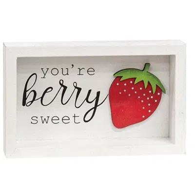 Homegifo You're Berry Sweet Shadowbox Frame