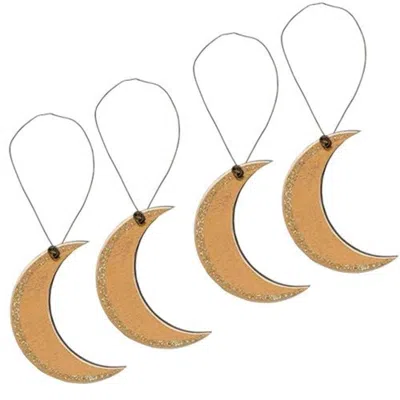 Homegifo 4/set Moon Ornaments