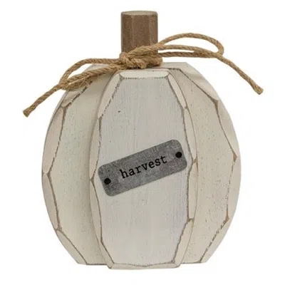 Homegifo Cream Harvest Pumpkin Chunky Sitter