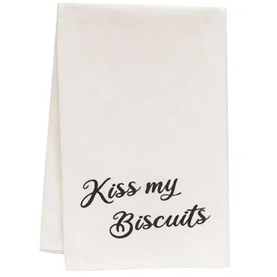 Homegifo *kiss My Biscuits Dish Towel