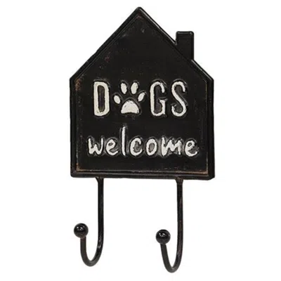 Homegifo *dogs Welcome House Metal Wall Hook