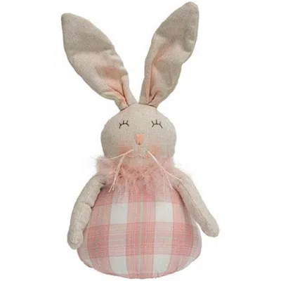 Homegifo *pink Plaid Bunny