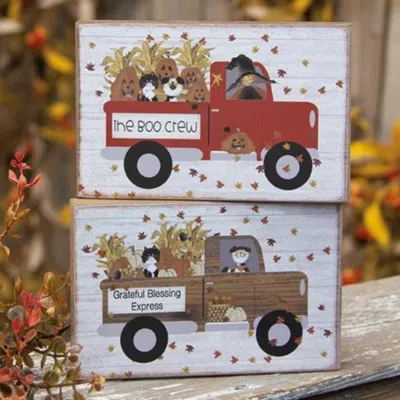 Homegifo *grateful Blessing Express Truck Block