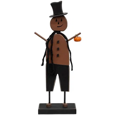 Homegifo Skinny Wooden Top Hat Jacko On Base