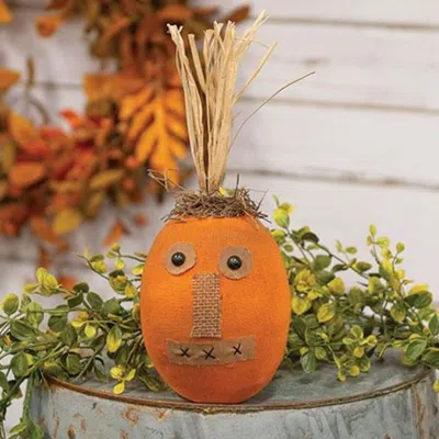 Homegifo Stuffed Primitive Orange Jack Face