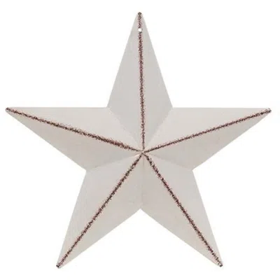 Homegifo Antique White Barn Star 8"