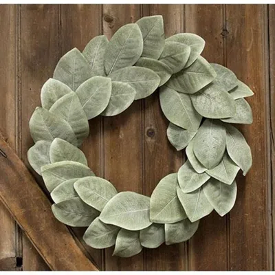 Homegifo Cove Harbor Magnolia Wreath 22"