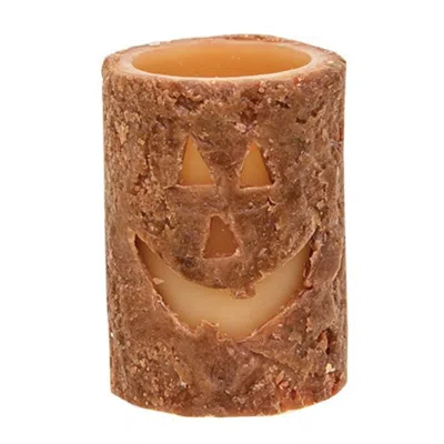 Homegifo Jack-o'-lantern Votive Timer Pillar 2" X 3"