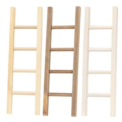 Homegifo Medium Wooden Ladder 3 Asstd.