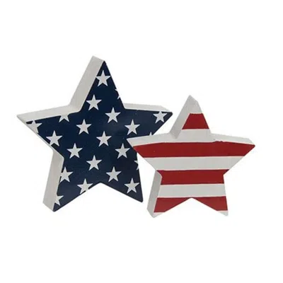 Homegifo 2/set Stars & Stripes Star Sitters