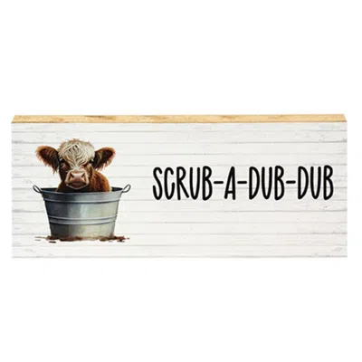Homegifo Scrub-a-dub-dub Baby Goat Block