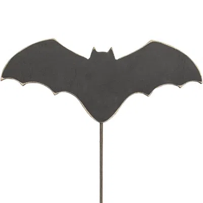 Homegifo ^^^wooden Bat Planter Stake 5.25"h