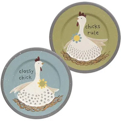 Homegifo Classy Chick Plate 2 Asstd.