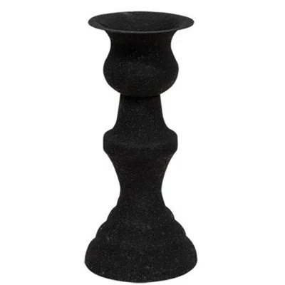 Homegifo Alette Candle Holder 5.5" Black