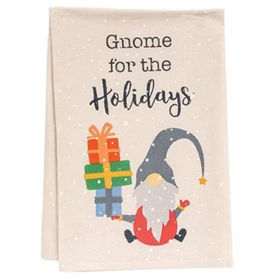 Homegifo *gnome For The Holidays Dish Towel