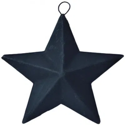 Homegifo Black Mini Barn Star 3.5"