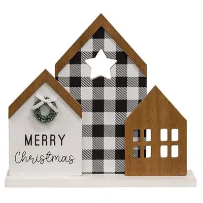 Homegifo Merry Christmas Woodland Cutout Home