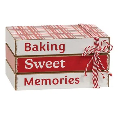 Homegifo Baking Sweet Memories Mini Book Stack