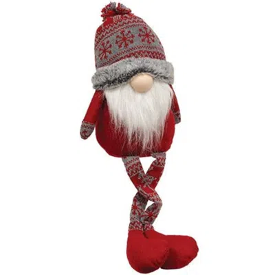 Homegifo *large Nordic Snowflake Beanie Hat Dangle Leg Gnome