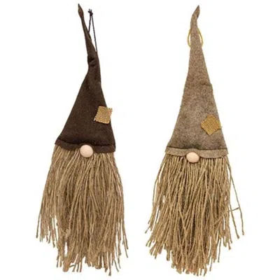 Homegifo *harvest Patch Gnome Hanger 2 Asstd.