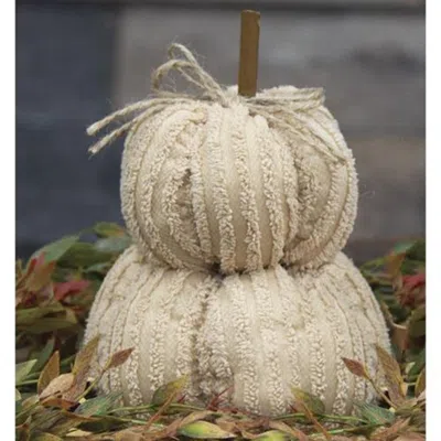 Homegifo Mini Cream Stuffed Pumpkin Stack