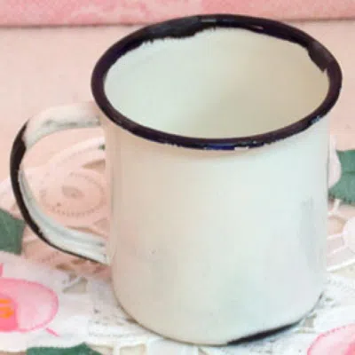 Homegifo Enamelware Mug 2-1/2"