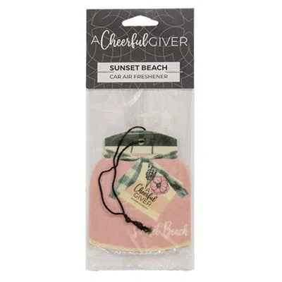 HOMEGIFO SUNSET BEACH CAR AIR FRESHENER 