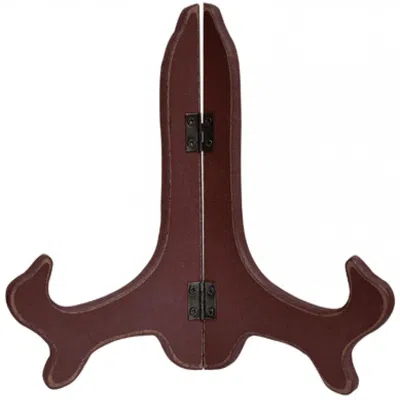 Homegifo Primitive Colors Wooden Plate Stand 9" 3 Asstd.