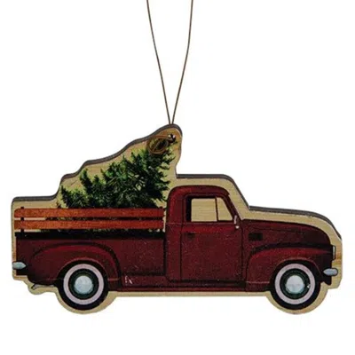 Homegifo *fresh Cut Tree & Truck Wood Sitter