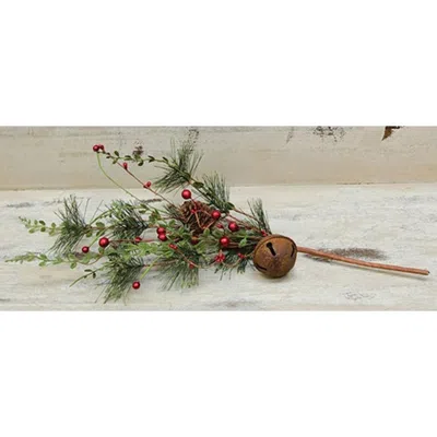 Homegifo Red Berry/pine Spray - 23"
