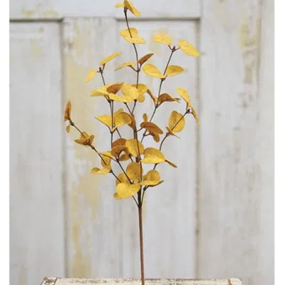 Homegifo Penny Leaf Pick Mustard 18"
