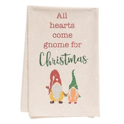 Homegifo *all Hearts Come Gnome Dish Towel