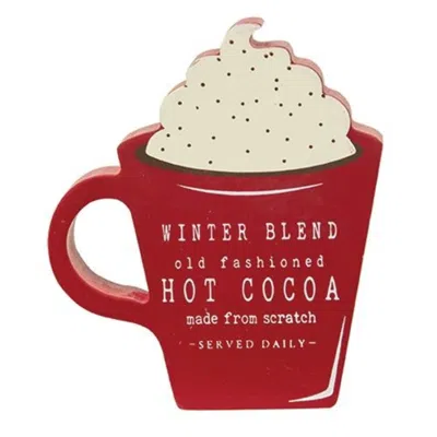 Homegifo Winter Blend Hot Cocoa Chunky Cup Sitter