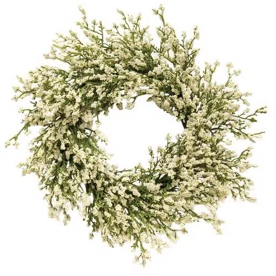 Homegifo *array Astilbe Candle Ring 6"/12" Cream