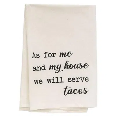 Homegifo *we Will Serve Tacos Dish Towel