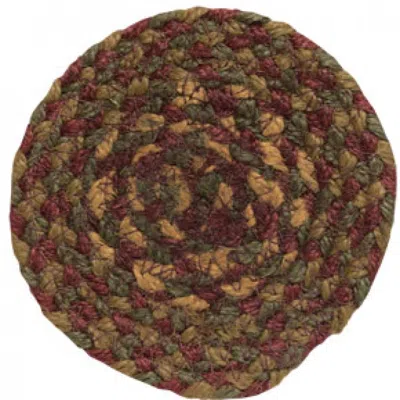 Homegifo Cinnamon Braided Coaster