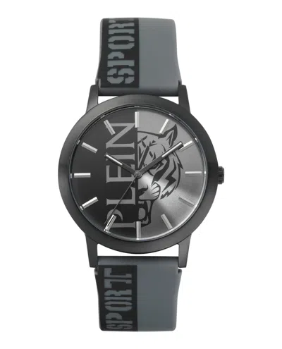 Plein Sport Legend Silicone Strap In Black