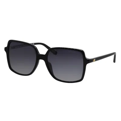 Michael Kors Isle Of Palms Mk 2098u 3781t3 56mm Womens Square Sunglasses In Black