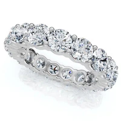 Pompeii3 4ct Diamond Eternity Ring 14k Gold Or Platinum Lab Grown In Multi