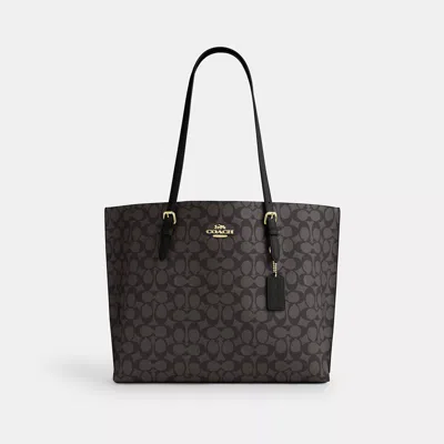 Coach Outlet Mollie Tote Bag In Signature Canvas In Multi