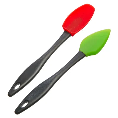 Progressive International Progressive Mini Silicone Spatulas In Green
